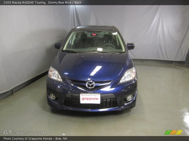 Stormy Blue Mica / Black 2009 Mazda MAZDA5 Touring