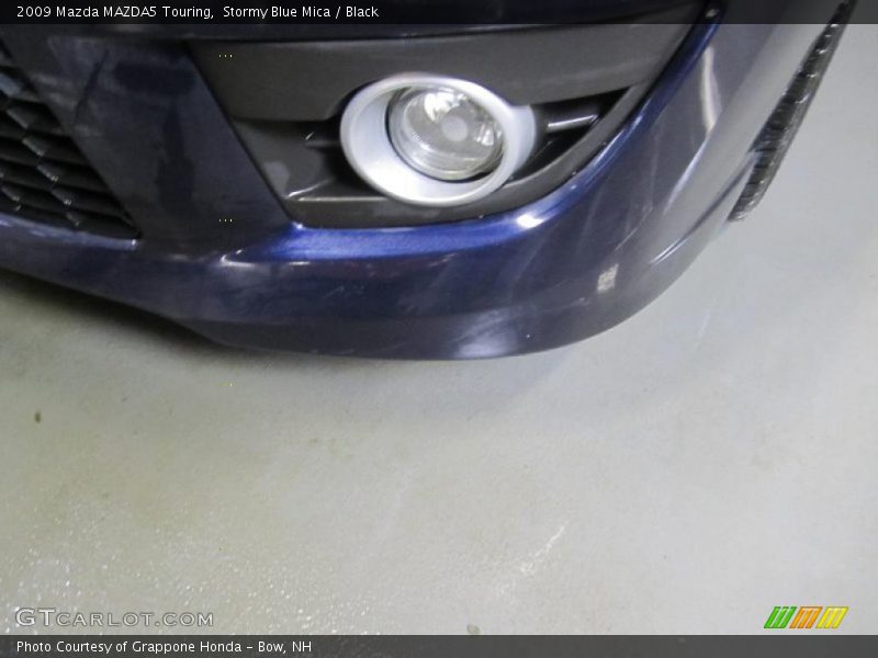 Stormy Blue Mica / Black 2009 Mazda MAZDA5 Touring