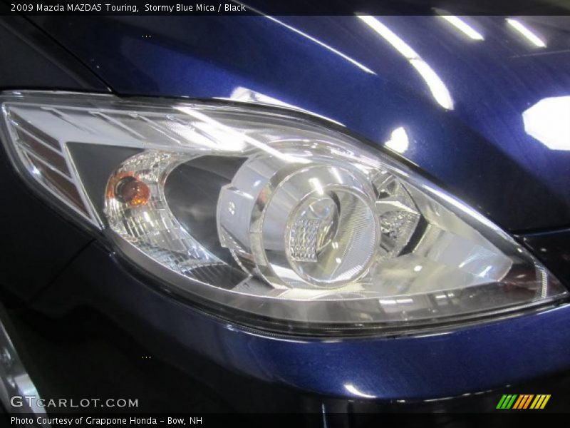 Stormy Blue Mica / Black 2009 Mazda MAZDA5 Touring
