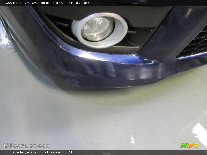 Stormy Blue Mica / Black 2009 Mazda MAZDA5 Touring