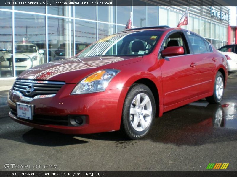 Sonoma Sunset Metallic / Charcoal 2008 Nissan Altima 2.5 SL