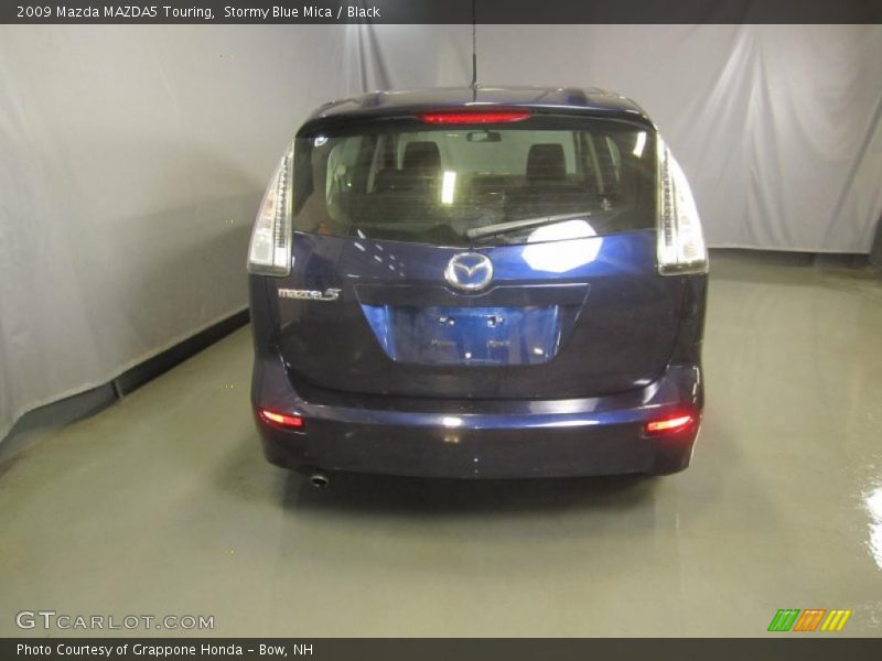 Stormy Blue Mica / Black 2009 Mazda MAZDA5 Touring