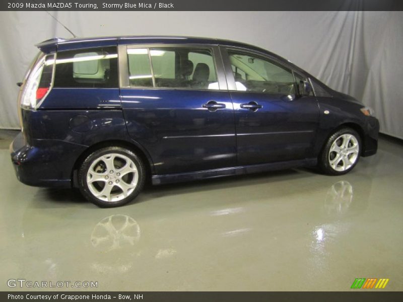 Stormy Blue Mica / Black 2009 Mazda MAZDA5 Touring