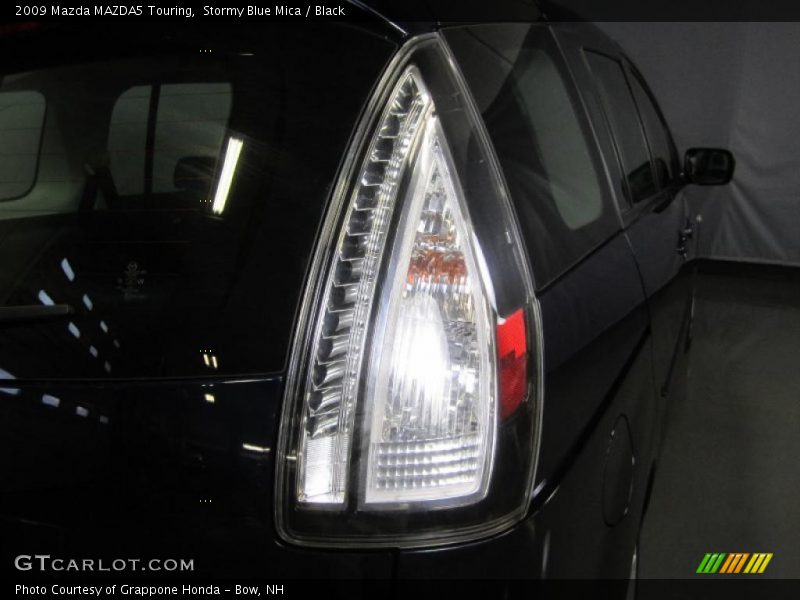Stormy Blue Mica / Black 2009 Mazda MAZDA5 Touring