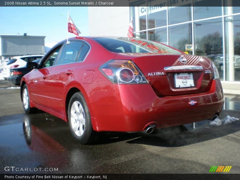 Sonoma Sunset Metallic / Charcoal 2008 Nissan Altima 2.5 SL