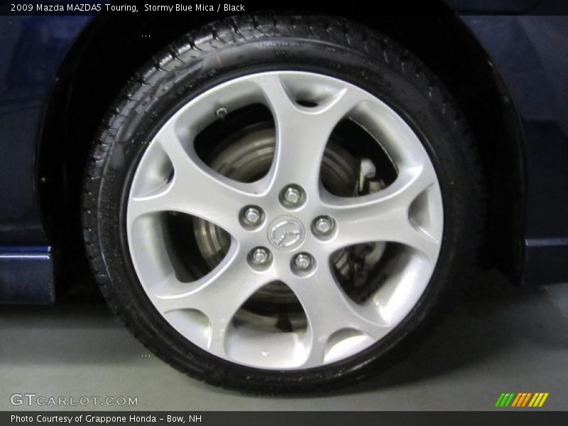 Stormy Blue Mica / Black 2009 Mazda MAZDA5 Touring