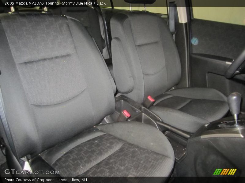 Stormy Blue Mica / Black 2009 Mazda MAZDA5 Touring