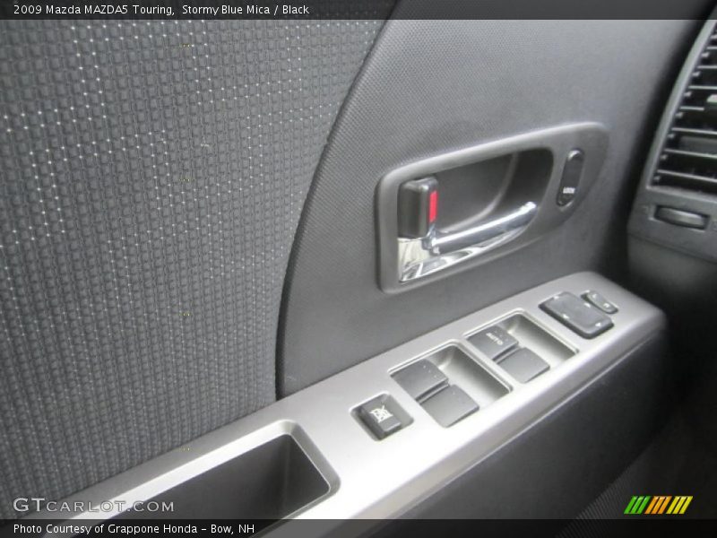 Stormy Blue Mica / Black 2009 Mazda MAZDA5 Touring