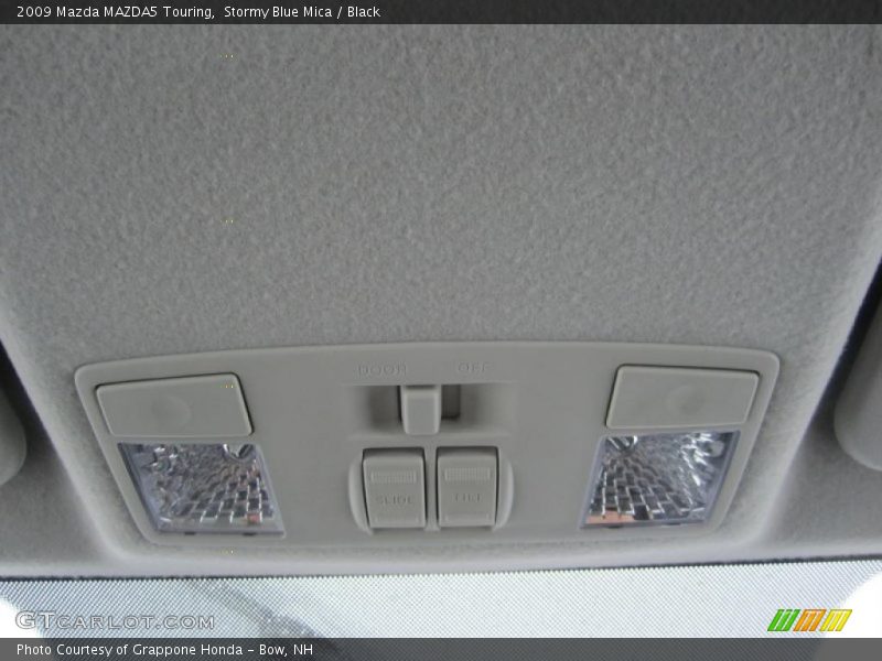 Stormy Blue Mica / Black 2009 Mazda MAZDA5 Touring