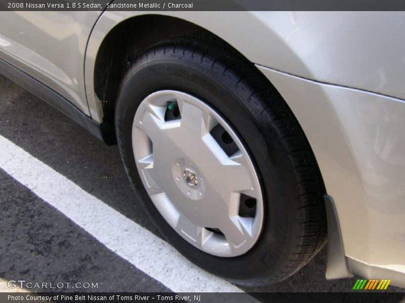 Sandstone Metallic / Charcoal 2008 Nissan Versa 1.8 S Sedan