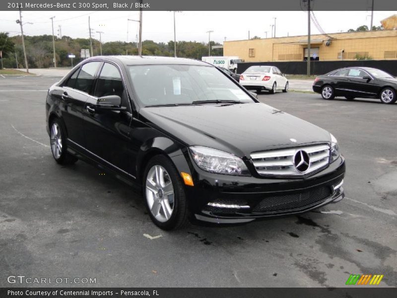 Front 3/4 View of 2011 C 300 Sport