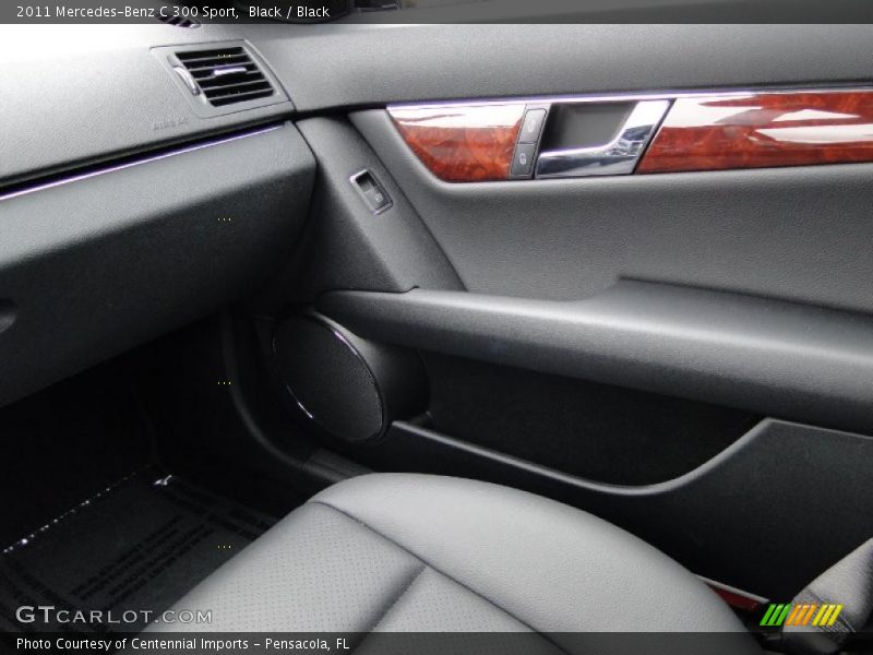 Black / Black 2011 Mercedes-Benz C 300 Sport