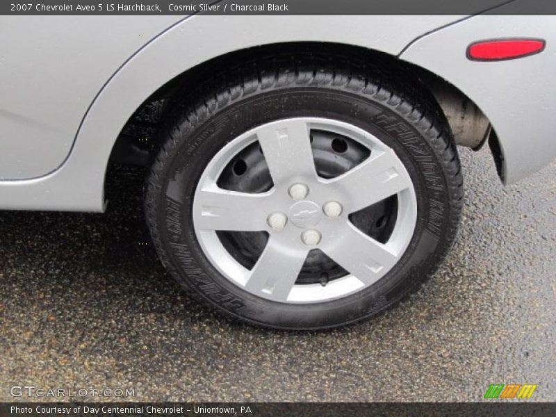 Cosmic Silver / Charcoal Black 2007 Chevrolet Aveo 5 LS Hatchback