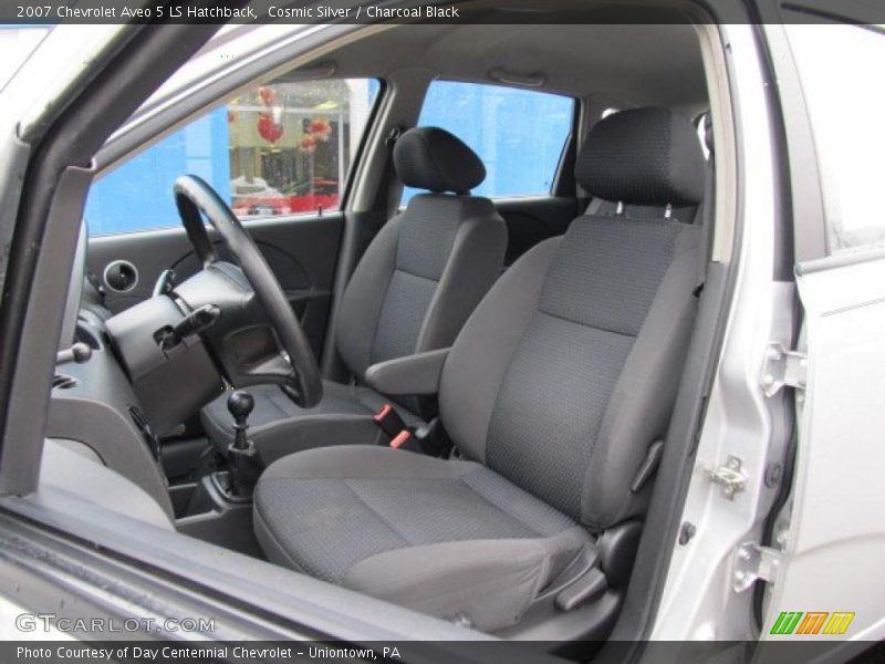 Cosmic Silver / Charcoal Black 2007 Chevrolet Aveo 5 LS Hatchback