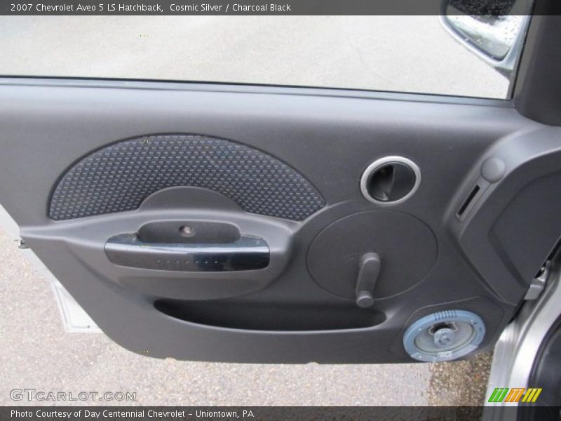 Cosmic Silver / Charcoal Black 2007 Chevrolet Aveo 5 LS Hatchback