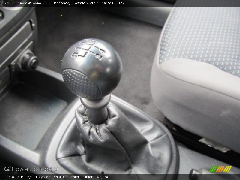 Cosmic Silver / Charcoal Black 2007 Chevrolet Aveo 5 LS Hatchback