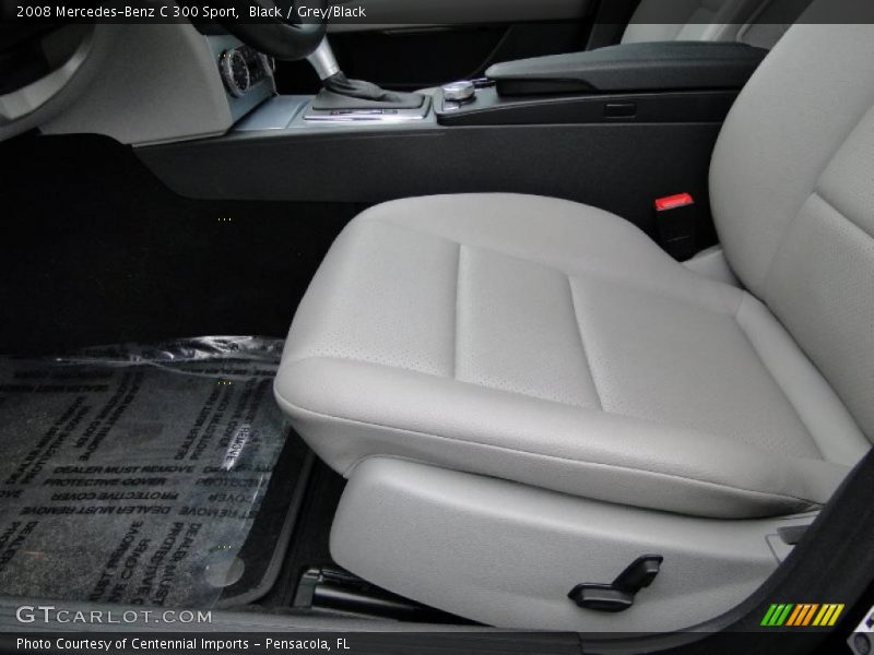 Black / Grey/Black 2008 Mercedes-Benz C 300 Sport