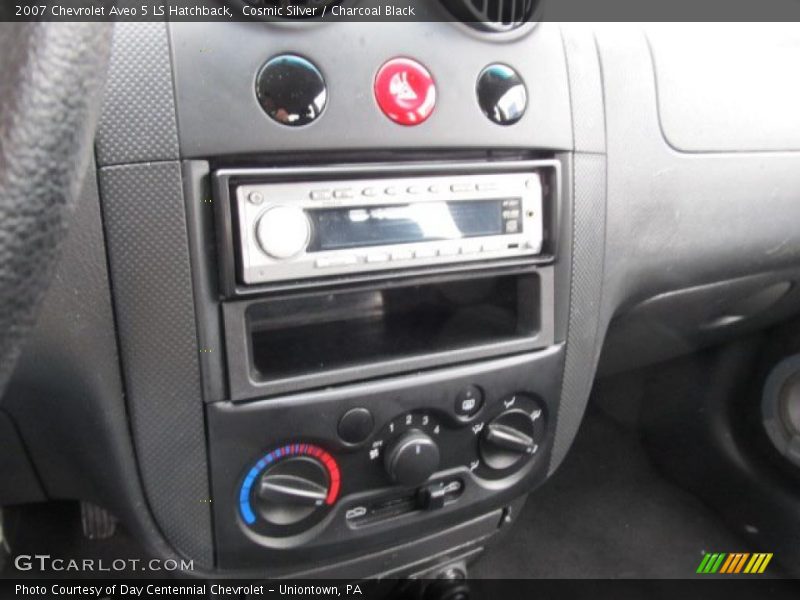Cosmic Silver / Charcoal Black 2007 Chevrolet Aveo 5 LS Hatchback