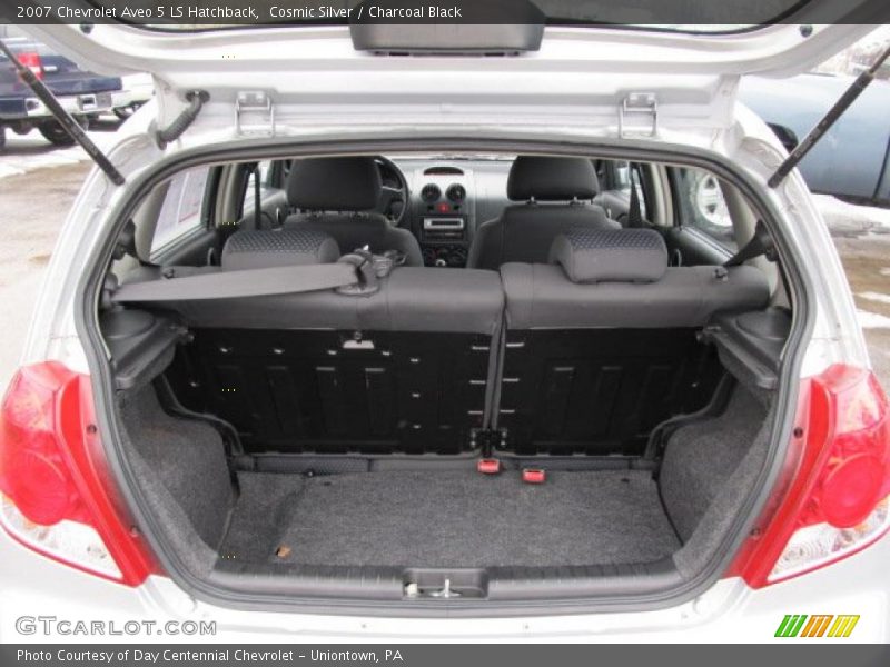 Cosmic Silver / Charcoal Black 2007 Chevrolet Aveo 5 LS Hatchback
