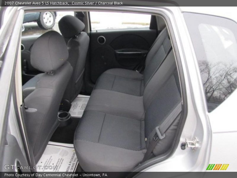 Cosmic Silver / Charcoal Black 2007 Chevrolet Aveo 5 LS Hatchback
