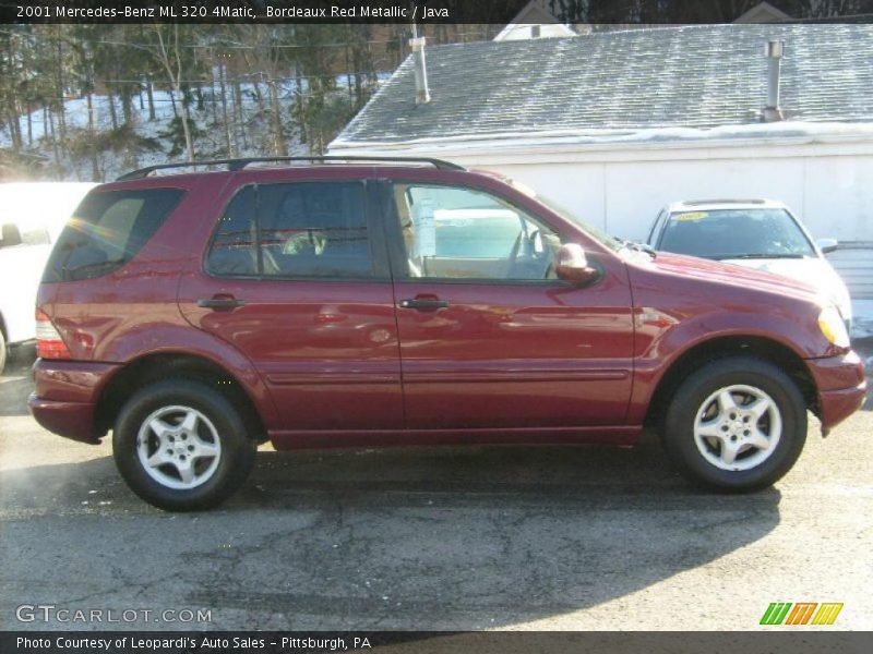 Bordeaux Red Metallic / Java 2001 Mercedes-Benz ML 320 4Matic