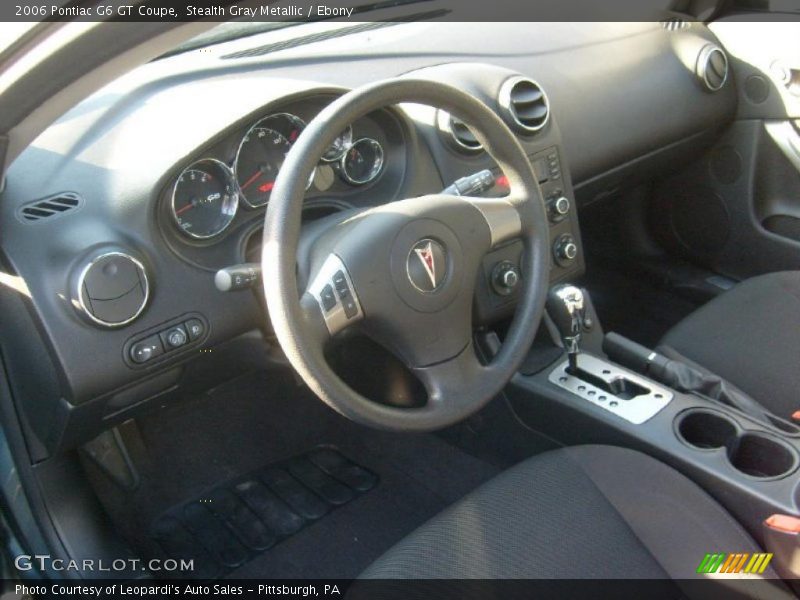 Stealth Gray Metallic / Ebony 2006 Pontiac G6 GT Coupe