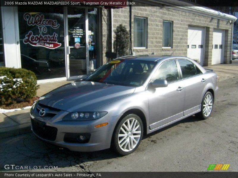 Tungsten Gray Metallic / Black 2006 Mazda MAZDA6 MAZDASPEED6 Sport