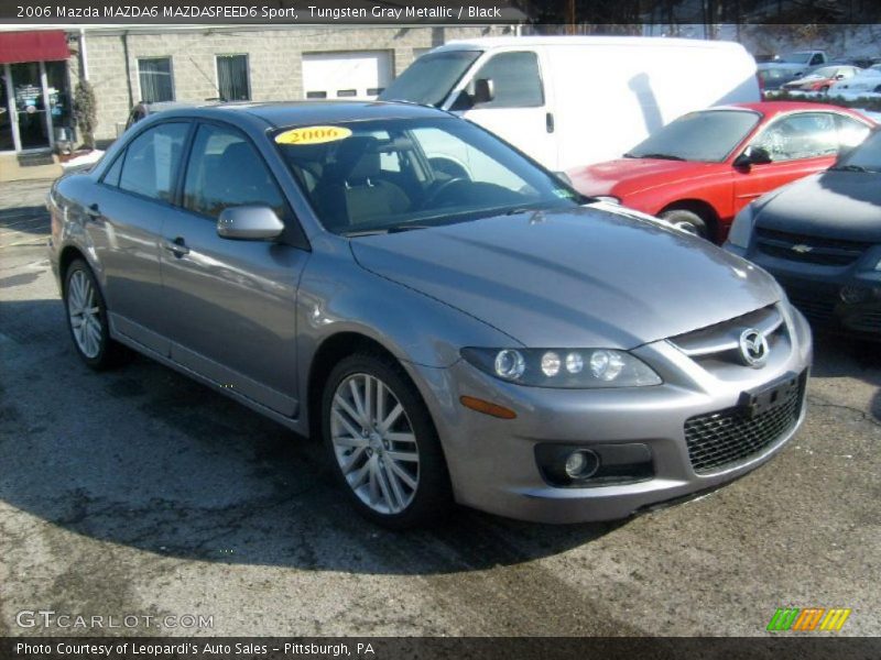 Tungsten Gray Metallic / Black 2006 Mazda MAZDA6 MAZDASPEED6 Sport