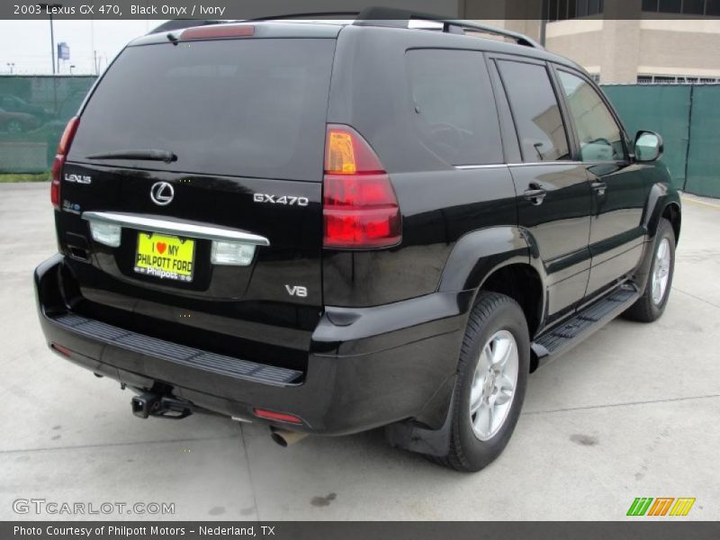 Black Onyx / Ivory 2003 Lexus GX 470
