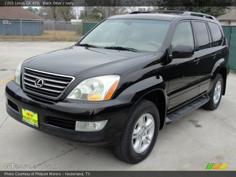Black Onyx / Ivory 2003 Lexus GX 470
