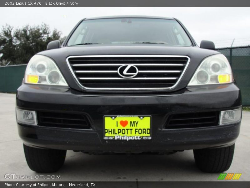 Black Onyx / Ivory 2003 Lexus GX 470