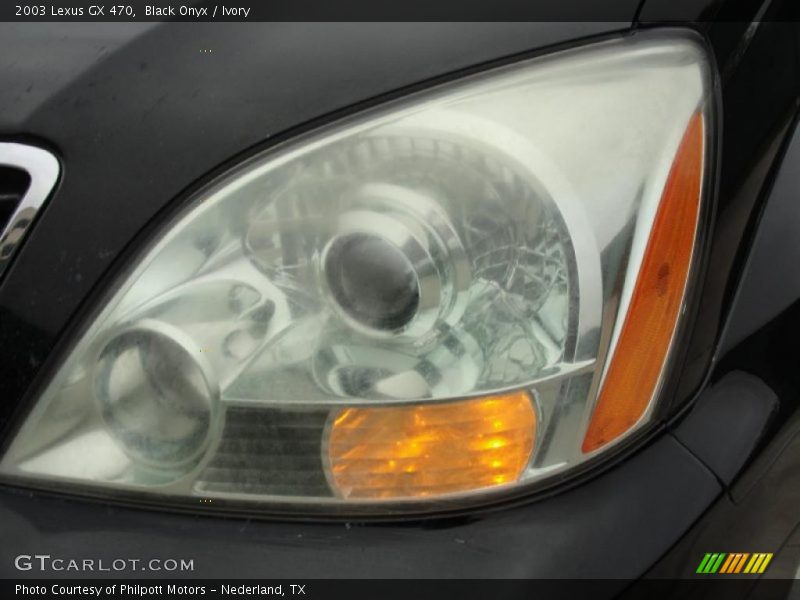 Black Onyx / Ivory 2003 Lexus GX 470
