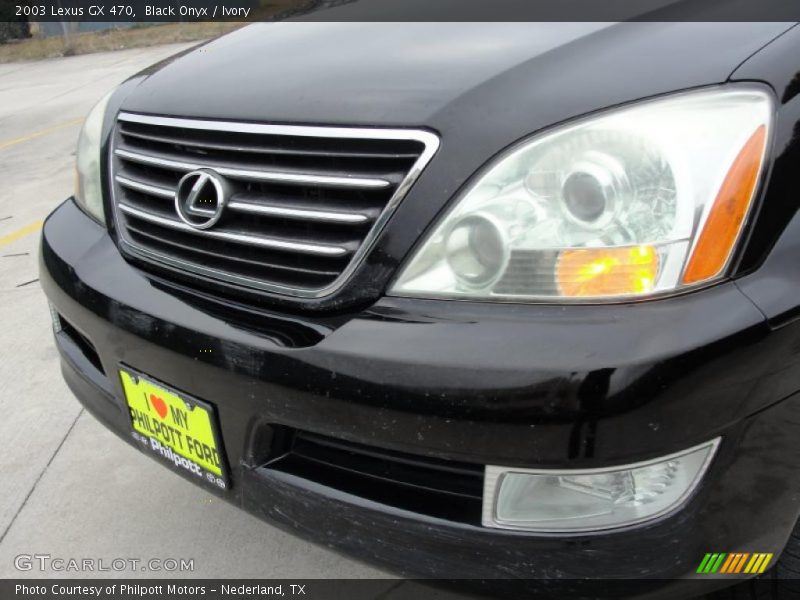 Black Onyx / Ivory 2003 Lexus GX 470