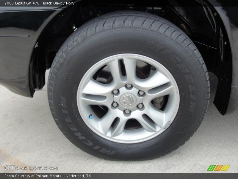 Black Onyx / Ivory 2003 Lexus GX 470