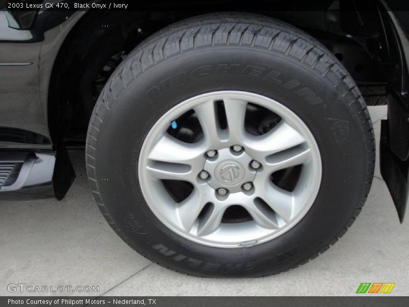 Black Onyx / Ivory 2003 Lexus GX 470