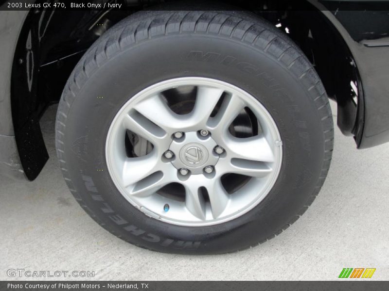 Black Onyx / Ivory 2003 Lexus GX 470