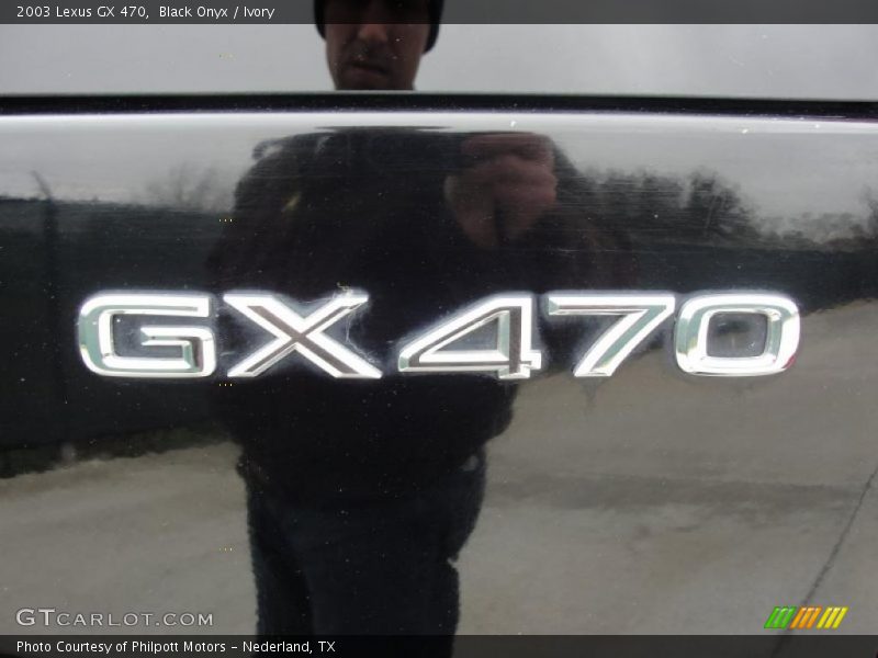 Black Onyx / Ivory 2003 Lexus GX 470