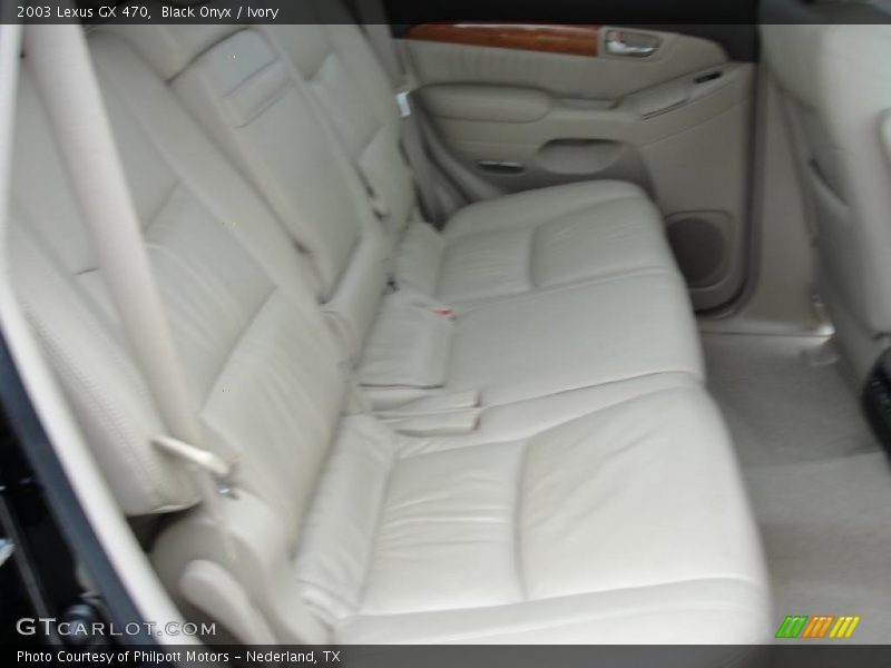 Black Onyx / Ivory 2003 Lexus GX 470