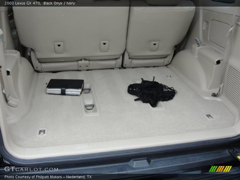 Black Onyx / Ivory 2003 Lexus GX 470