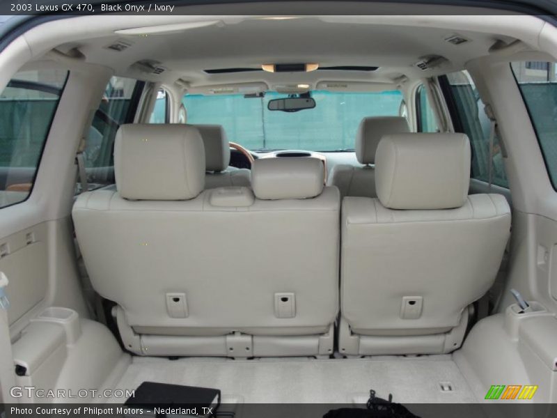 Black Onyx / Ivory 2003 Lexus GX 470