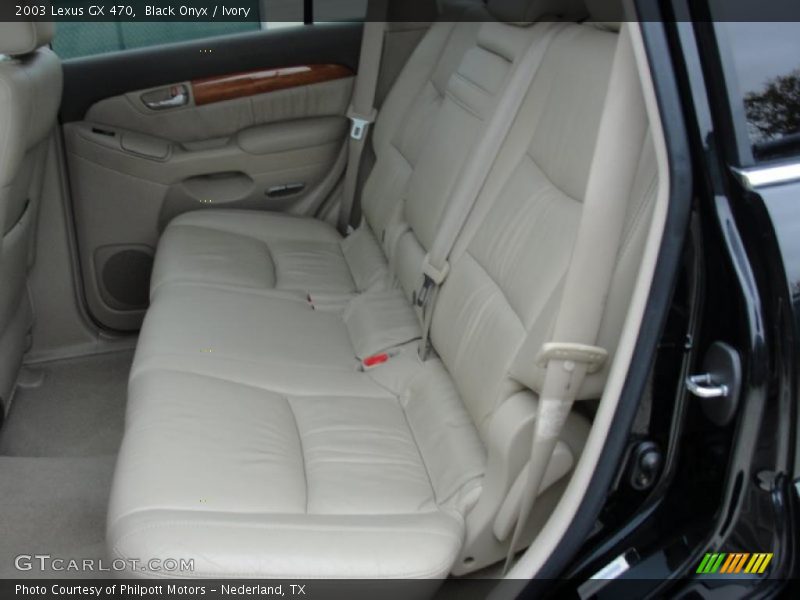 Black Onyx / Ivory 2003 Lexus GX 470