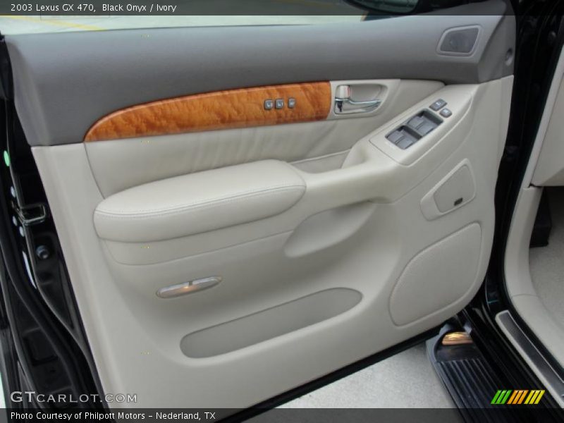 Black Onyx / Ivory 2003 Lexus GX 470