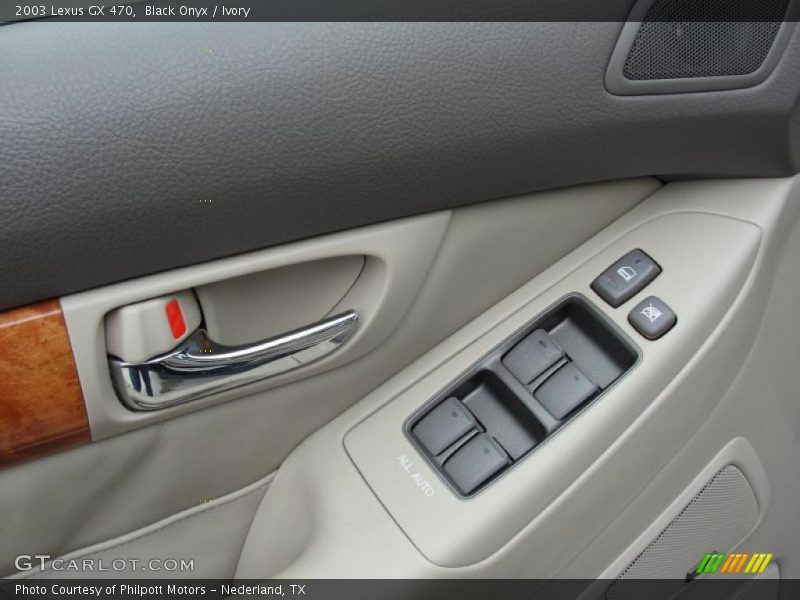Black Onyx / Ivory 2003 Lexus GX 470