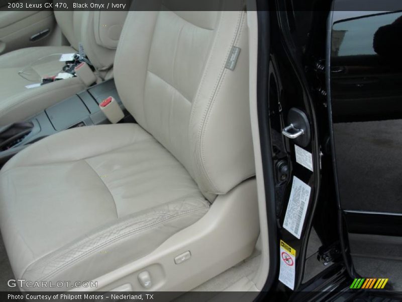 Black Onyx / Ivory 2003 Lexus GX 470