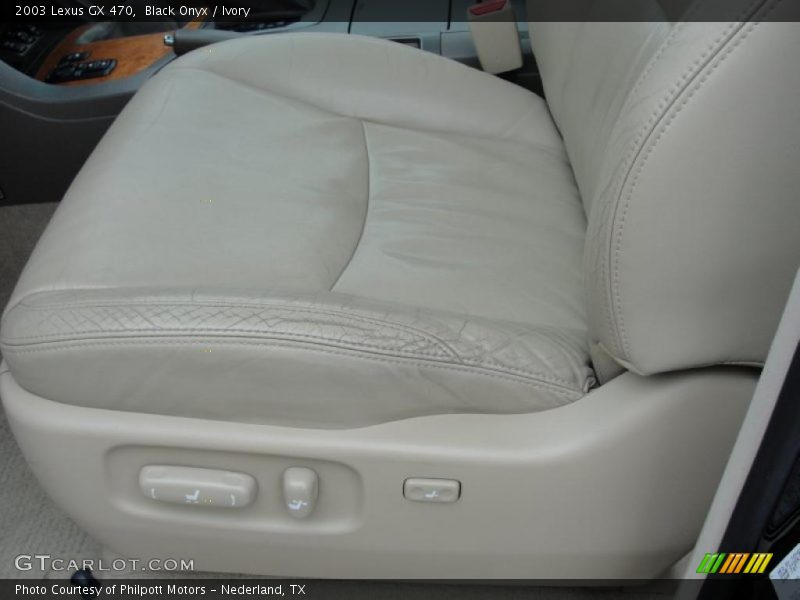 Black Onyx / Ivory 2003 Lexus GX 470