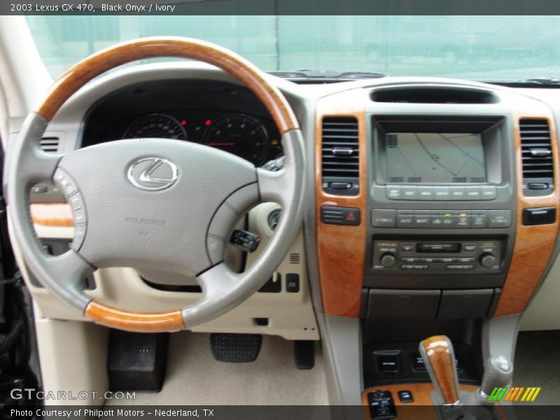 Black Onyx / Ivory 2003 Lexus GX 470