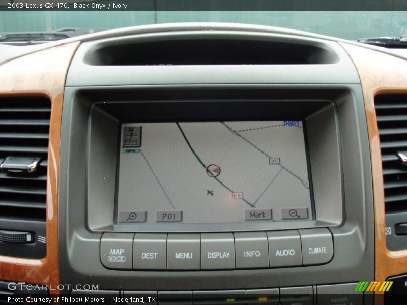 Black Onyx / Ivory 2003 Lexus GX 470
