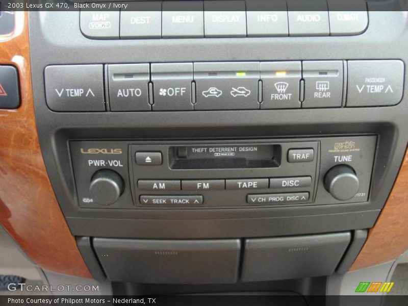 Black Onyx / Ivory 2003 Lexus GX 470
