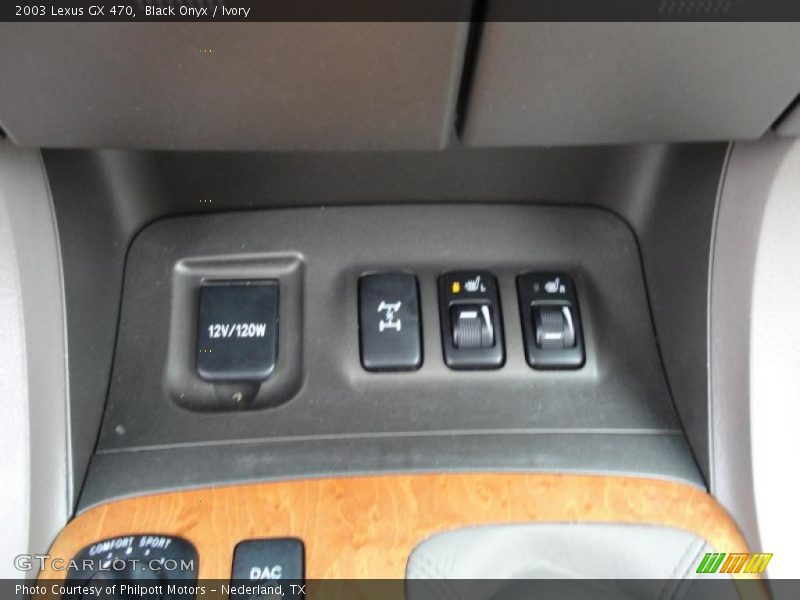 Black Onyx / Ivory 2003 Lexus GX 470