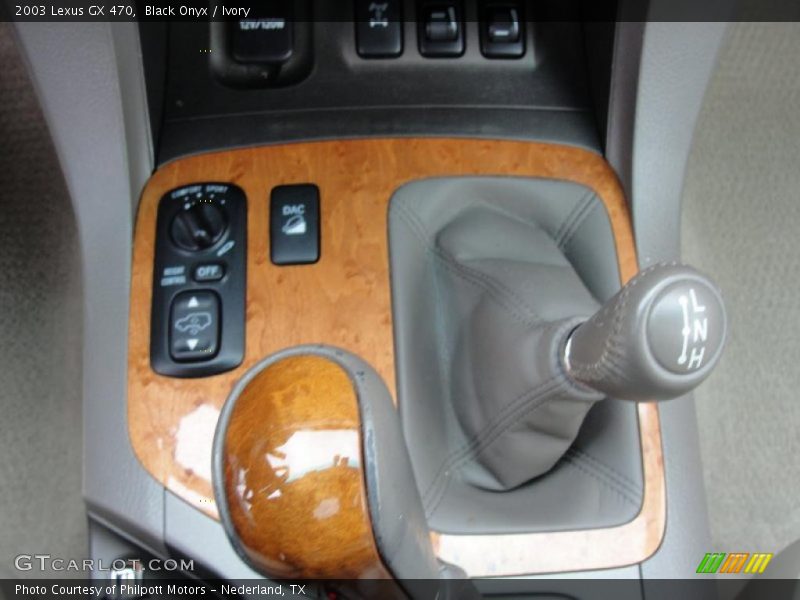 Black Onyx / Ivory 2003 Lexus GX 470